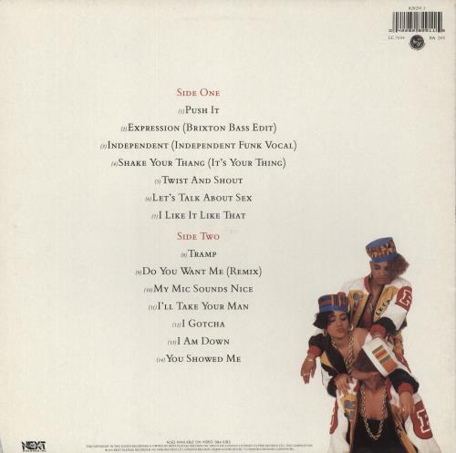 Salt N Pepa The Greatest Hits vinyl LP album (LP record) UK S-PLPTH458412