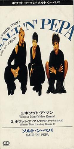 Salt N Pepa Whatta Man 3" CD single (CD3) Japanese S-PC3WH181953