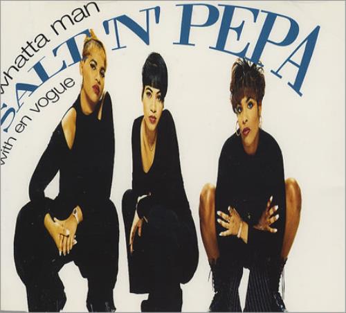 Salt N Pepa Whatta Man CD single (CD5 / 5") UK S-PC5WH98845