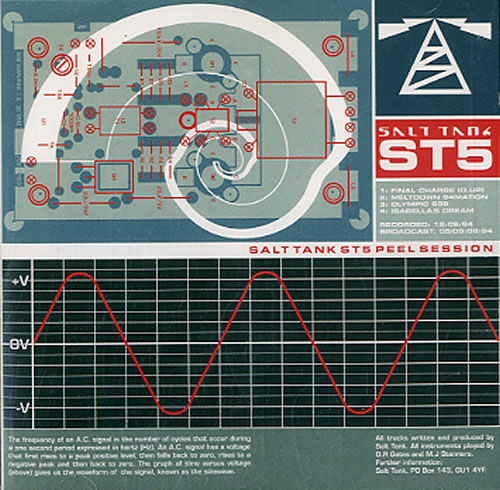 Salt Tank ST5. Peelsession CD album (CDLP) UK KT8CDST622823
