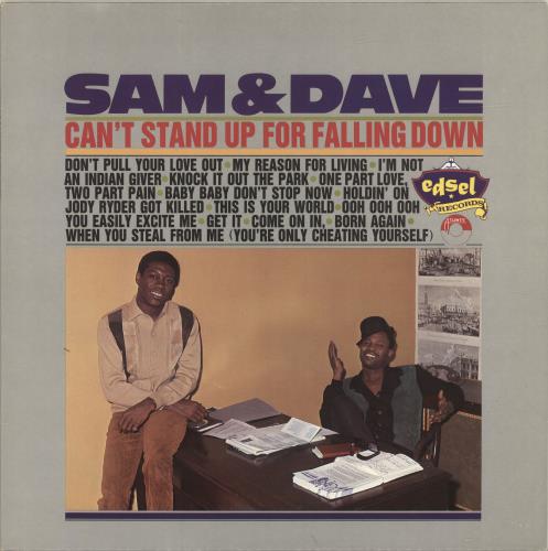 Sam & Dave Can't Stand Up For Falling Down vinyl LP album (LP record) UK SXDLPCA696277