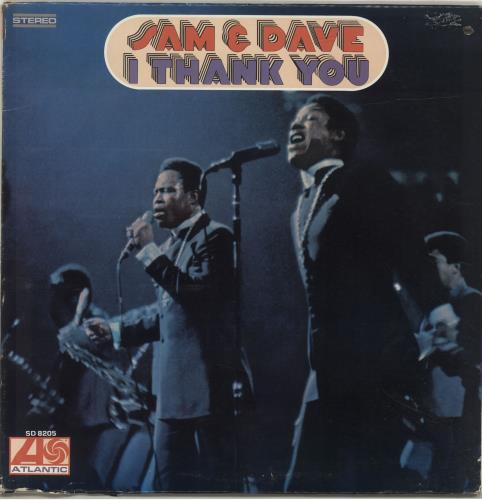 Sam & Dave I Thank You vinyl LP album (LP record) US SXDLPIT694227