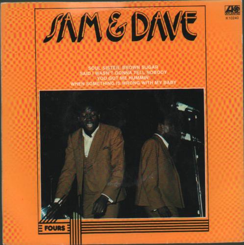 Sam & Dave Sam & Dave EP 7" vinyl single (7 inch record / 45) UK SXD07SA680229