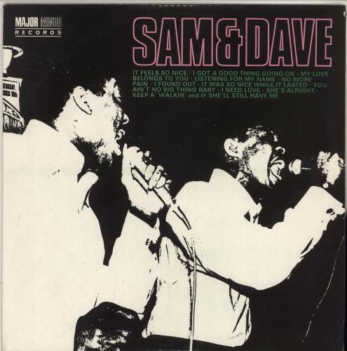 Sam & Dave Sam & Dave vinyl LP album (LP record) UK SXDLPSA734647