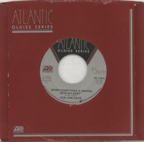 Sam & Dave Soul Man 7" vinyl single (7 inch record / 45) US SXD07SO805431