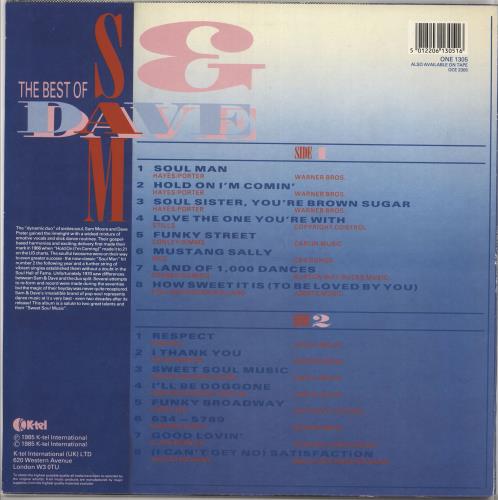 Sam & Dave The Best Of vinyl LP album (LP record) UK SXDLPTH727898