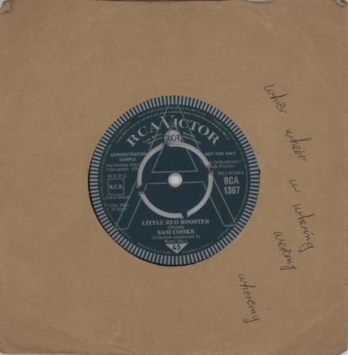Sam Cooke Little Red Rooster 7" vinyl single (7 inch record / 45) UK SAK07LI777754