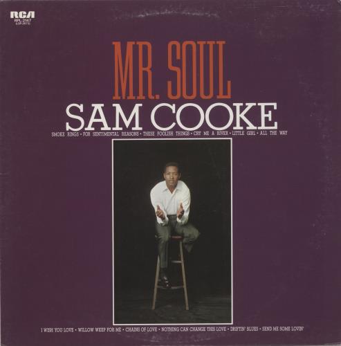 Sam Cooke Mr. Soul vinyl LP album (LP record) Japanese SAKLPMR889993