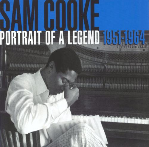 Sam Cooke Portrait Of A Legend 1951-1964 - Clear Vinyl 2-LP vinyl record set (Double LP Album) UK SAK2LPO817779