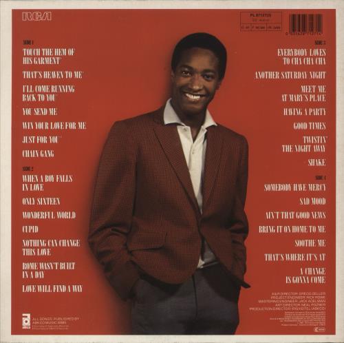 Sam Cooke The Man And His Music 2-LP vinyl record set (Double LP Album) German SAK2LTH655917