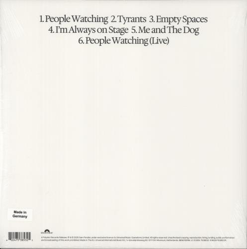 Sam Fender Me and The Dog EP - RSD 2025 12" vinyl single (12 inch record / Maxi-single) UK 0BN12ME871361