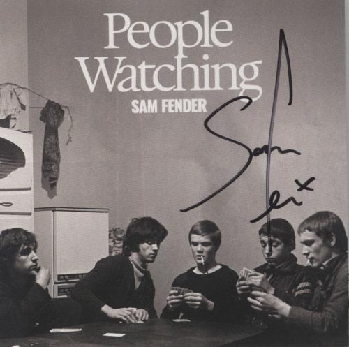 Sam Fender People Watching - Black & White Striped Vinyl + Autographed Art Card - Sealed vinyl LP album (LP record) UK 0BNLPPE863582
