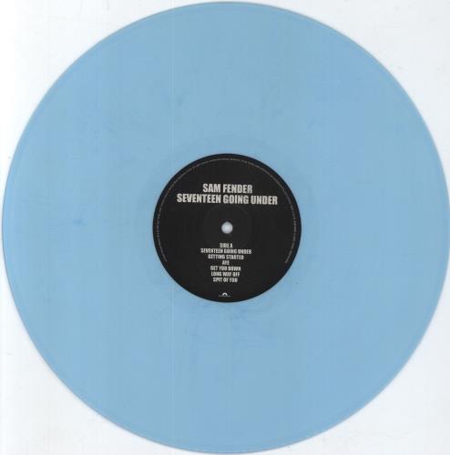 Sam Fender Seventeen Going Under - Baby Blue Vinyl vinyl LP album (LP record) UK 0BNLPSE803248