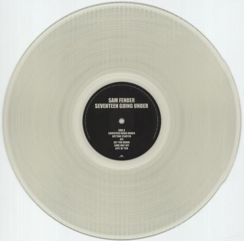 Sam Fender Seventeen Going Under - Clear Vinyl vinyl LP album (LP record) UK 0BNLPSE872407