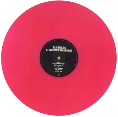 Sam Fender Seventeen Going Under - Pink Edge Glow Vinyl vinyl LP album (LP record) UK 0BNLPSE859531