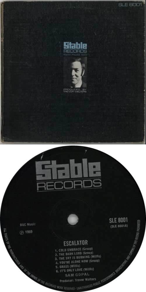Sam Gopal Escalator - VG vinyl LP album (LP record) UK GOPLPES591067