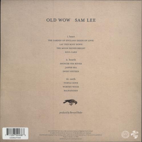 Sam Lee Old Wow - Clear Vinyl + Autographed Print vinyl LP album (LP record) UK 37RLPOL780488