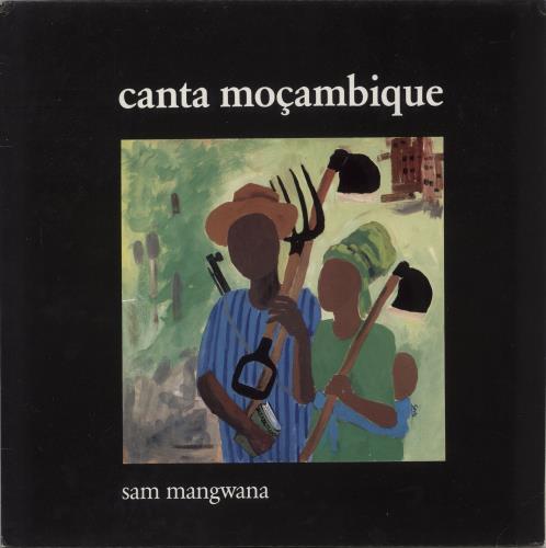Sam Mangwana Canta Mocambique vinyl LP album (LP record) German 8A7LPCA882767