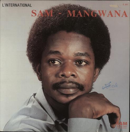 Sam Mangwana L'International Sam - Mangwana vinyl LP album (LP record) French 8A7LPLI881666