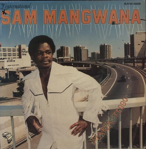 Sam Mangwana Maria Tebbo vinyl LP album (LP record) French 8A7LPMA881284