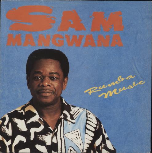 Sam Mangwana Rumba Music vinyl LP album (LP record) French 8A7LPRU881663