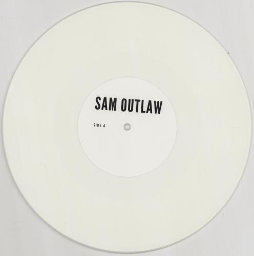 Sam Outlaw Sam Outlaw - White Vinyl 10" vinyl single (10 inch record) US 2ZO10SA761220