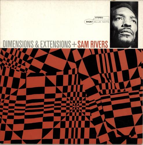 Sam Rivers Dimensions & Extensions vinyl LP album (LP record) French 1SRLPDI693770
