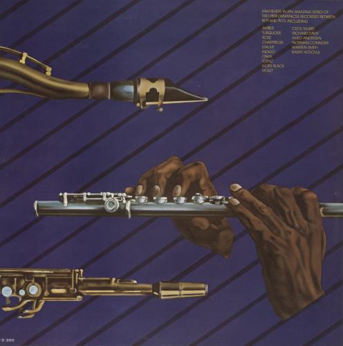 Sam Rivers Hues vinyl LP album (LP record) Japanese 1SRLPHU884446