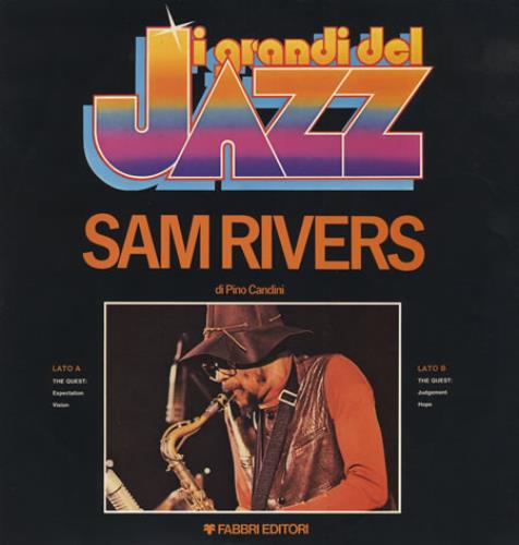 Sam Rivers I Grandi Del Jazz #15 vinyl LP album (LP record) Italian 1SRLPIG404610