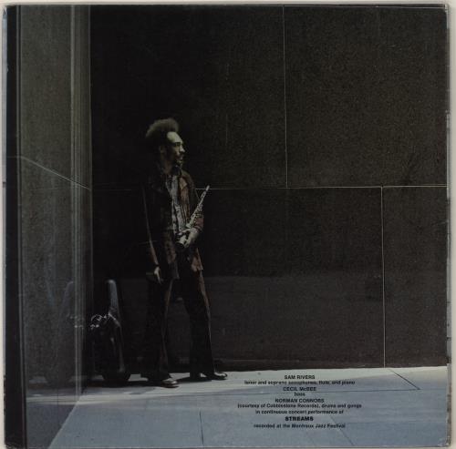 Sam Rivers Streams - Quad vinyl LP album (LP record) US 1SRLPST704886