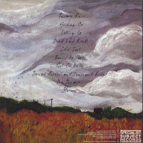 Sam Russo Storm vinyl LP album (LP record) UK 459LPST794815