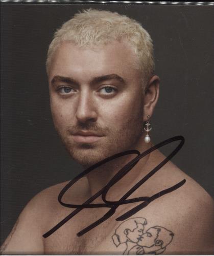 Sam Smith Gloria - Gold Vinyl + Signed Art Card vinyl LP album (LP record) UK XCMLPGL881391