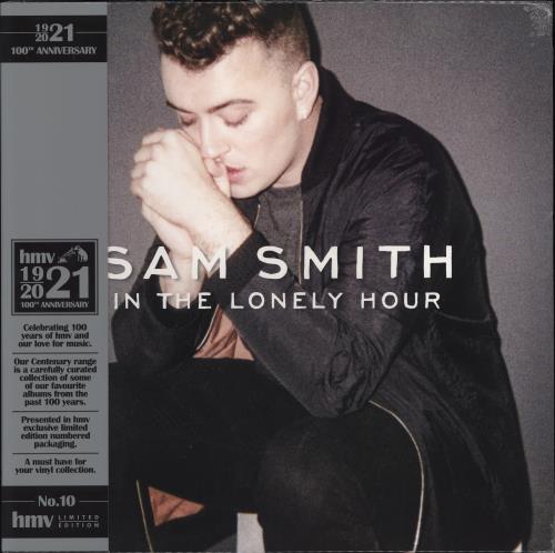 Sam Smith In The Lonely Hour: HMV Centenary - Silver Vinyl - Sealed vinyl LP album (LP record) UK XCMLPIN774809