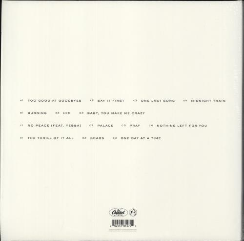 Sam Smith The Thrill Of It: Special Edition - White Vinyl - Opened Shrink with Sticker 2-LP vinyl record set (Double LP Album) UK XCM2LTH881318