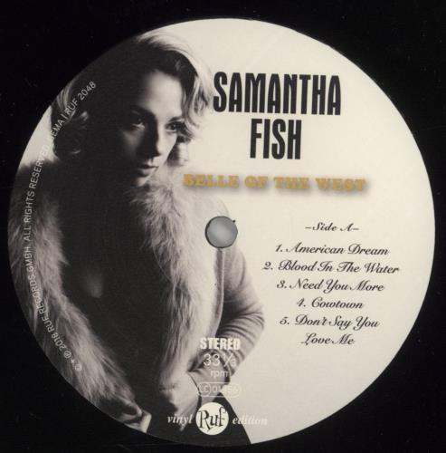 Samantha Fish Belle Of The West vinyl LP album (LP record) German 7FVLPBE874169