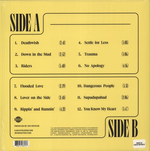 Samantha Fish Death Wish Blues vinyl LP album (LP record) UK 7FVLPDE874170