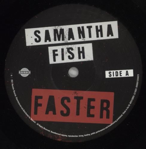 Samantha Fish Faster vinyl LP album (LP record) UK 7FVLPFA874167