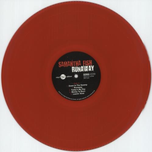 Samantha Fish Runaway vinyl LP album (LP record) German 7FVLPRU874183