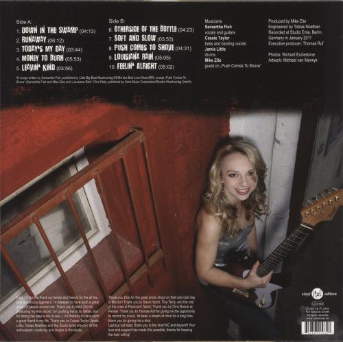 Samantha Fish Runaway vinyl LP album (LP record) German 7FVLPRU874183