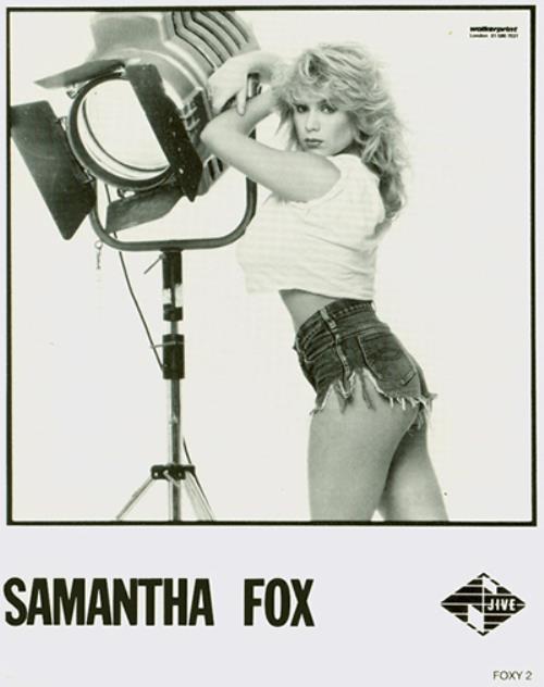 Samantha Fox Do Ya Do Ya (Wanna Please Me) + Postcard 7" vinyl single (7 inch record / 45) UK FOX07DO85407