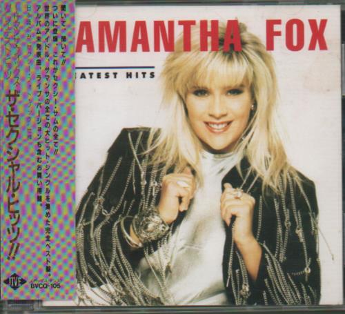 Samantha Fox Greatest Hits CD album (CDLP) Japanese FOXCDGR673969