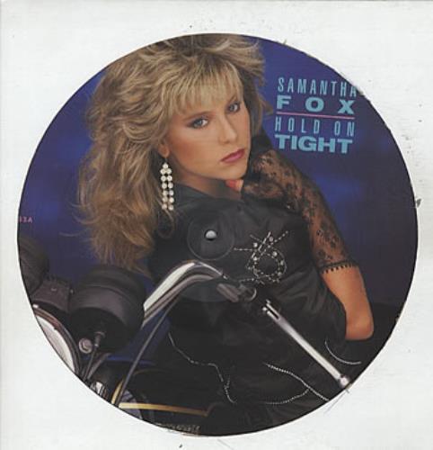 Samantha Fox Hold On Tight 12" vinyl picture disc (12 inch picture record) UK FOX2PHO16072