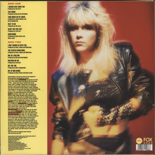 Samantha Fox I Wanna Have Some Fun - Sealed picture disc LP (vinyl picture disc album) UK FOXPDIW873662