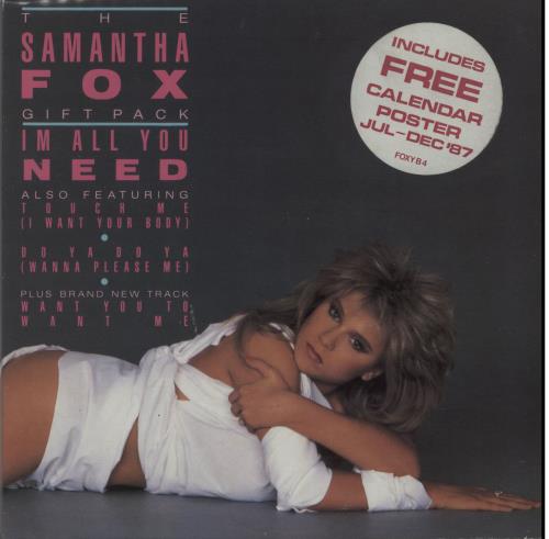Samantha Fox I'm All You Need - Gift Pack 7" vinyl single (7 inch record / 45) UK FOX07IM16226