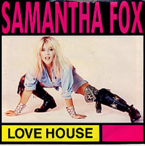 Samantha Fox Love House 7" vinyl single (7 inch record / 45) US FOX07LO264686