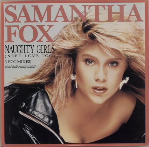 Samantha Fox Naughty Girls 12" vinyl single (12 inch record / Maxi-single) US FOX12NA38033