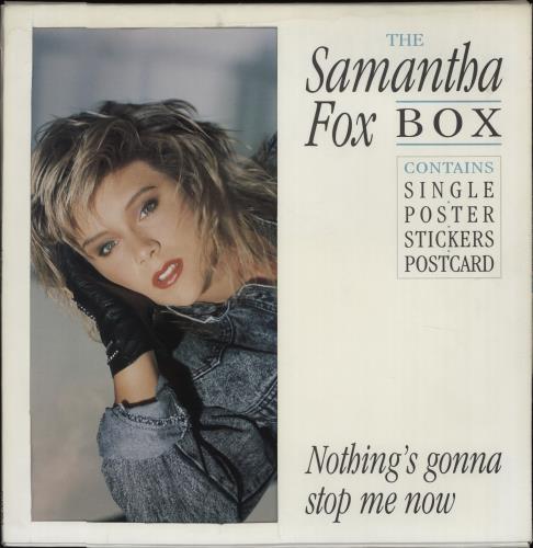 Samantha Fox Nothing's Gonna Stop Me Now 12" vinyl single (12 inch record / Maxi-single) UK FOX12NO16100