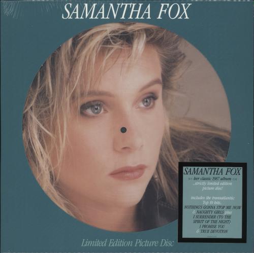 Samantha Fox Samantha Fox - Sealed picture disc LP (vinyl picture disc album) UK FOXPDSA873669