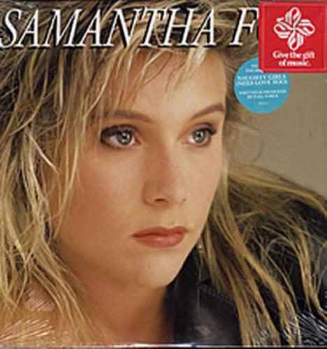 Samantha Fox Samantha Fox vinyl LP album (LP record) US FOXLPSA111630