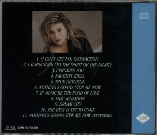 Samantha Fox Samantha Fox CD album (CDLP) Japanese FOXCDSA557446